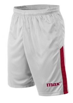 Max Sport Short Lisso weiß-rot